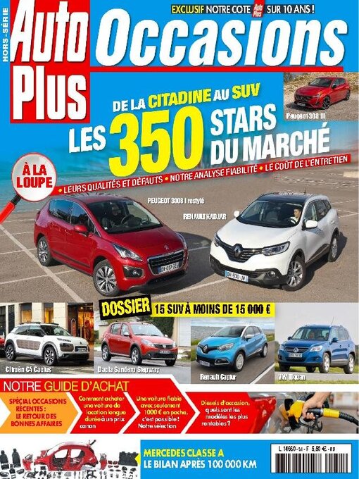 Editions Mondadori Axel Springer (EMAS)作のAuto Plus Franceの作品詳細 - 貸出可能